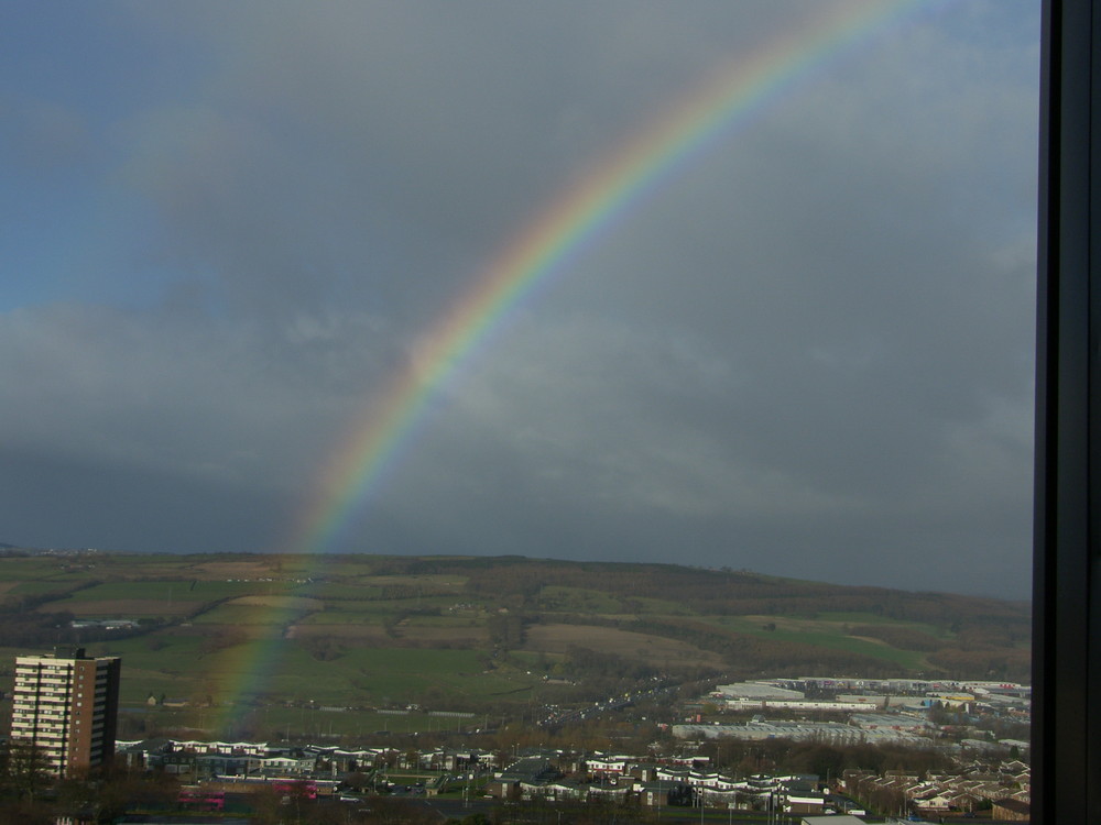 rainbow valley ..from my kitchen window