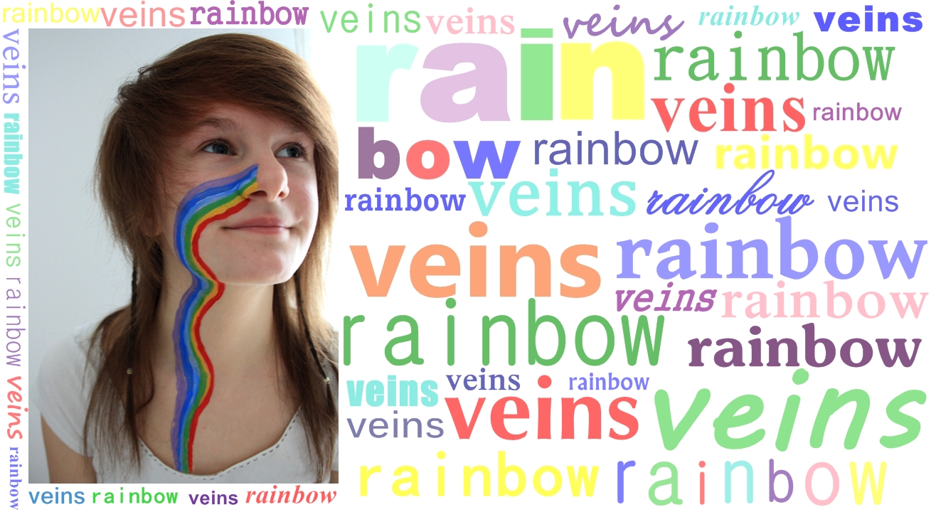rainbow veins
