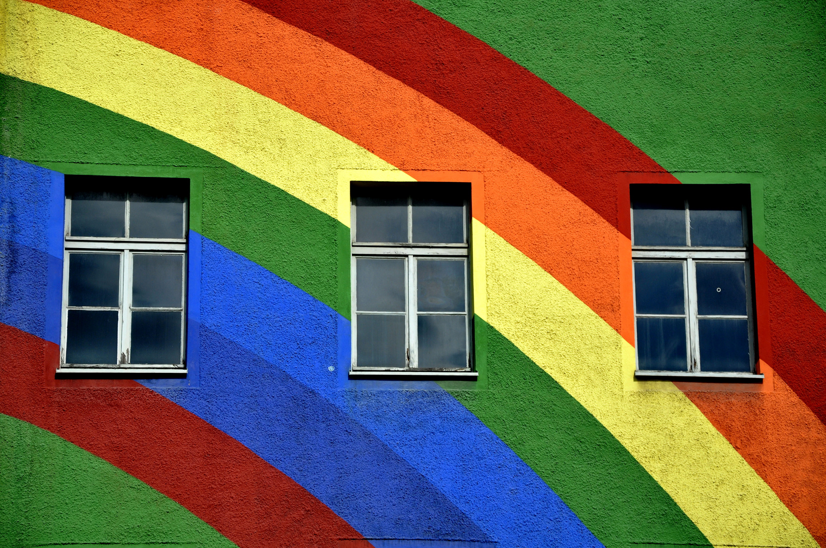 Rainbow Wall