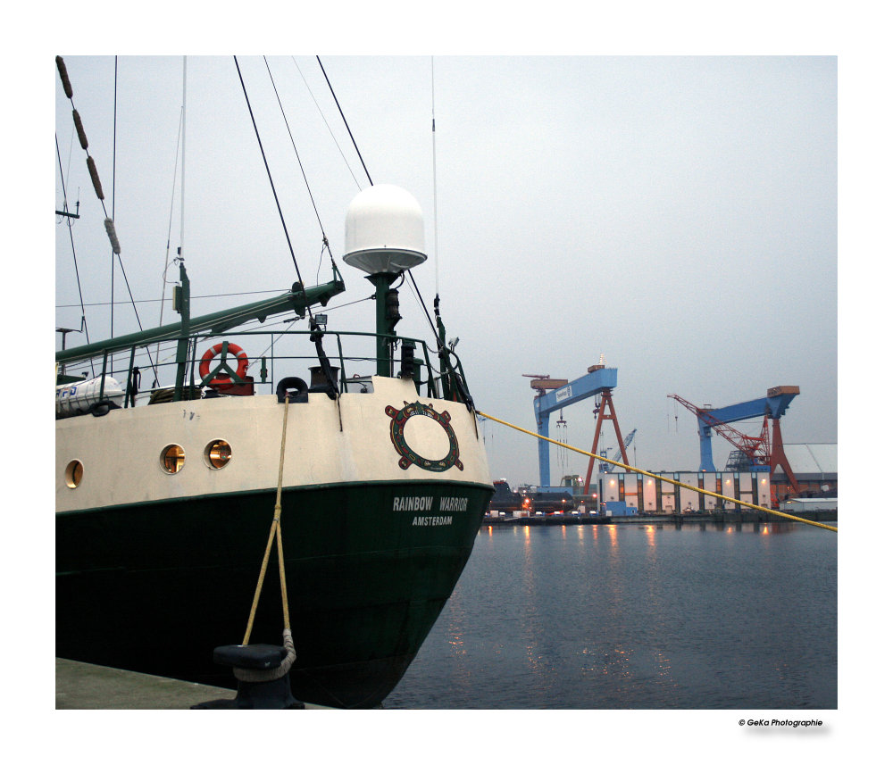 Rainbow Warrior in Kiel