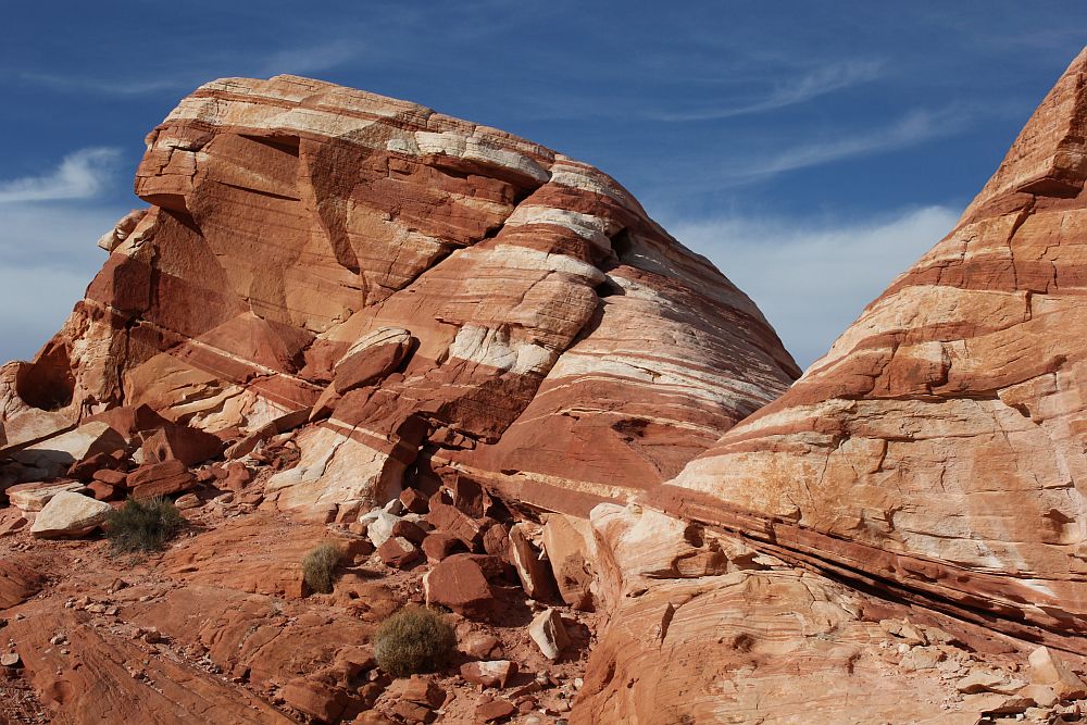 Rainbow Wave im Valley of Fire - Erinnerung und Vorfreude