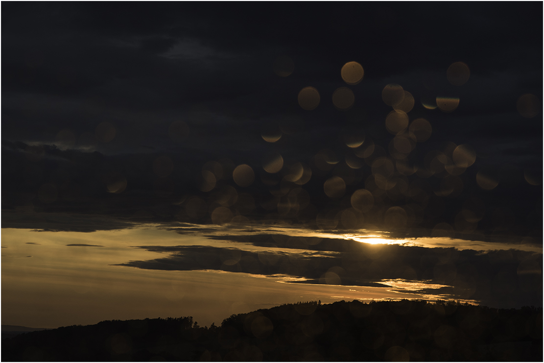 raindrops on my window