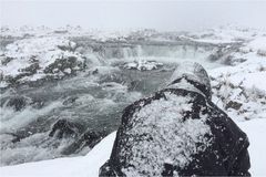 Rainer fotografiert bei jedem Wetter...