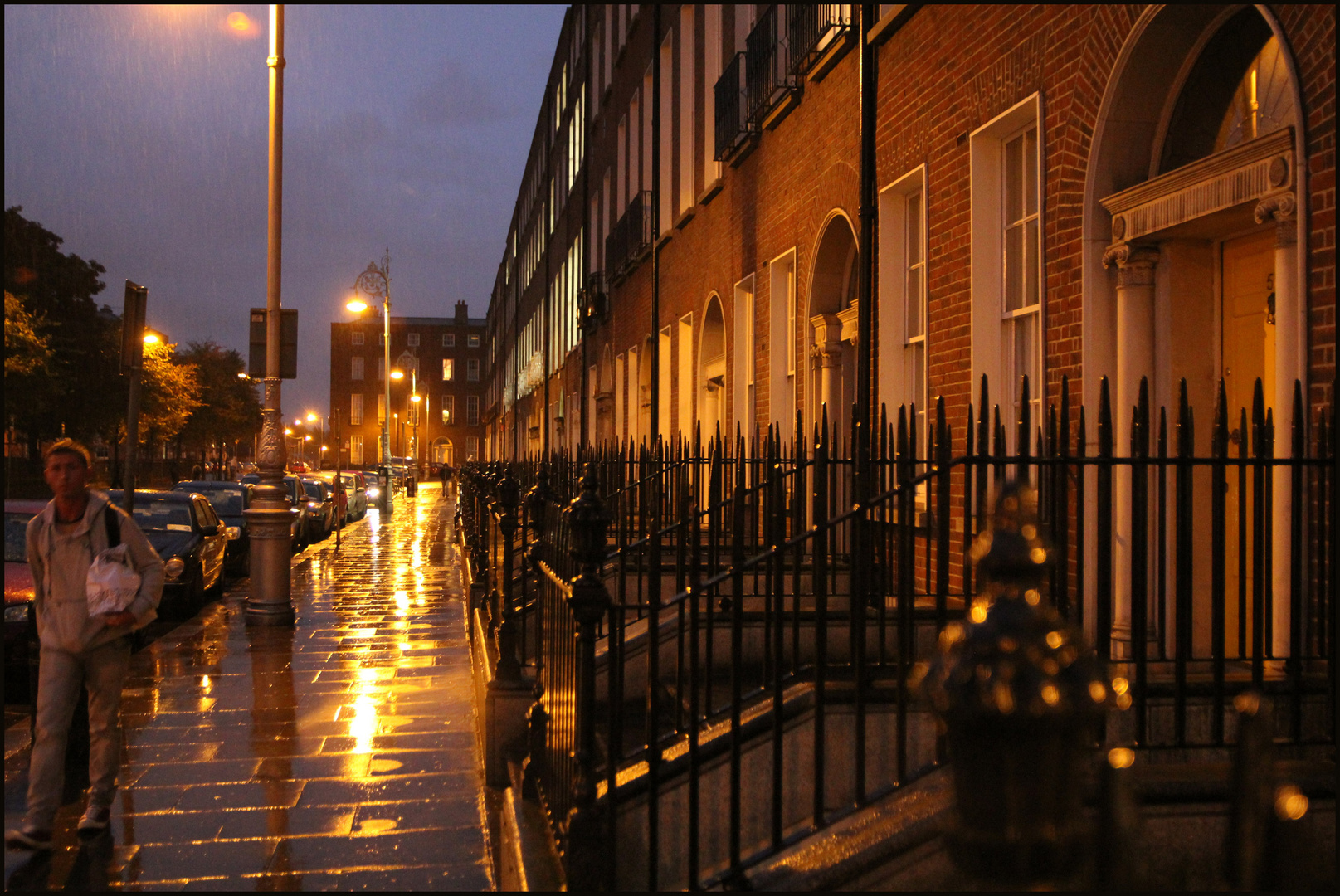 Rainin' Parnell Square