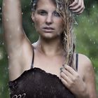 raining girl