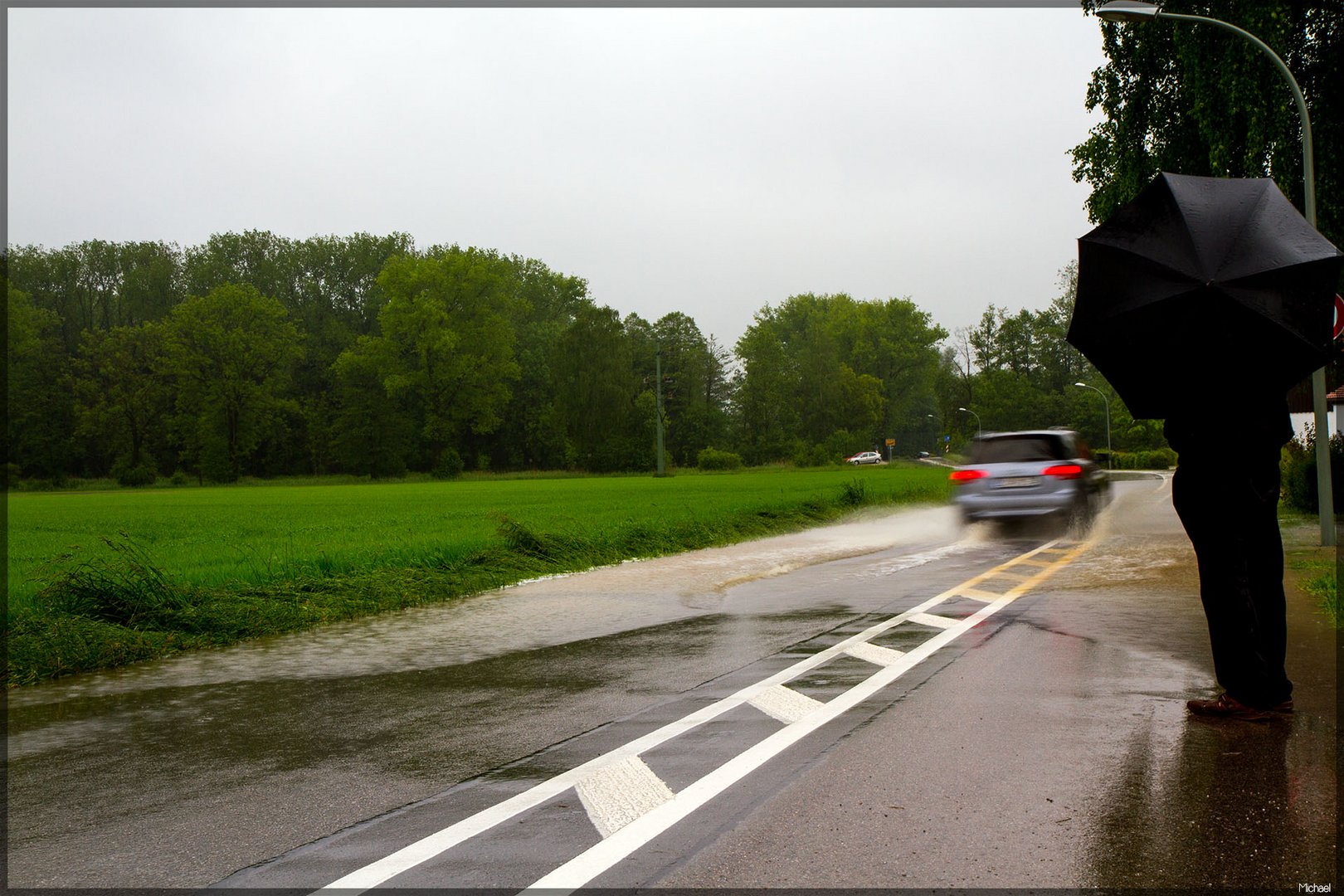 Raining Man (Flood/Hochwasser 02. Juni 2013)