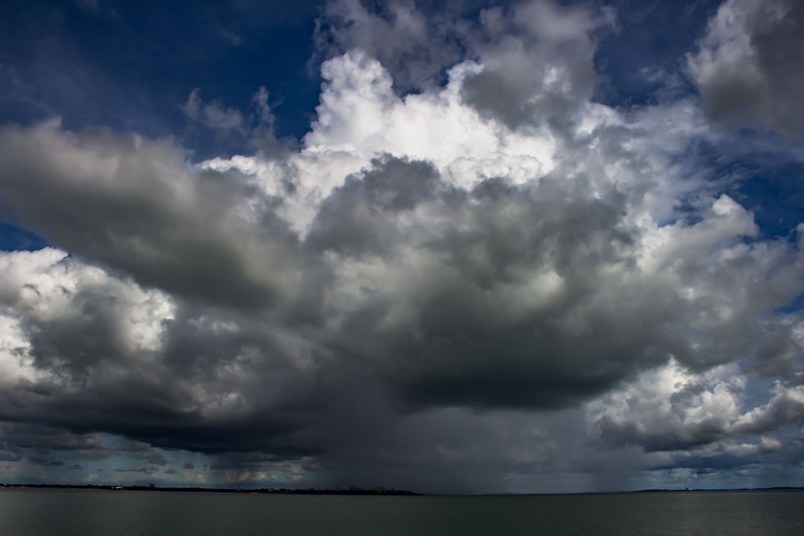 Rainshower over Darwin