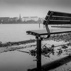 Rainy bench