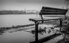 Rainy bench