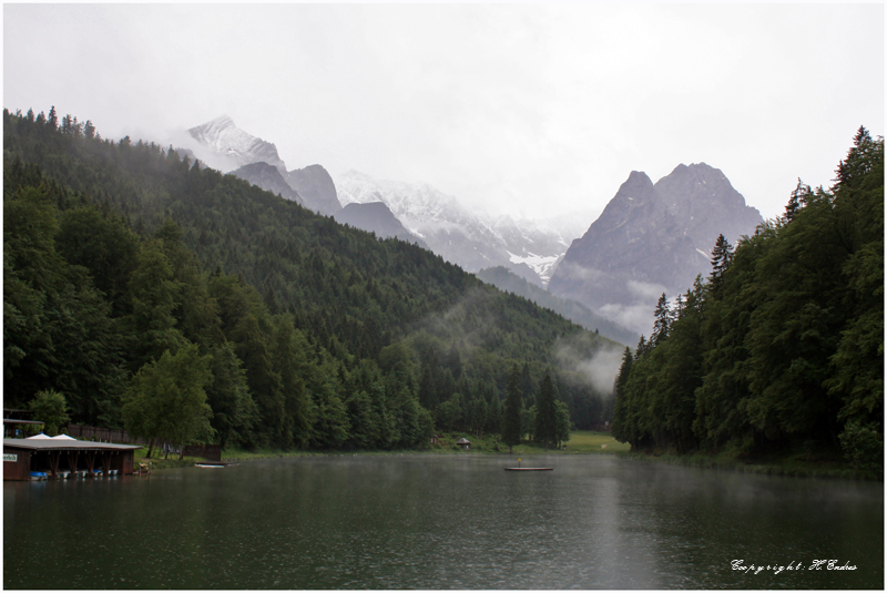 Rainy Day am Riessersee