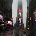 Rainy Day at Times Square