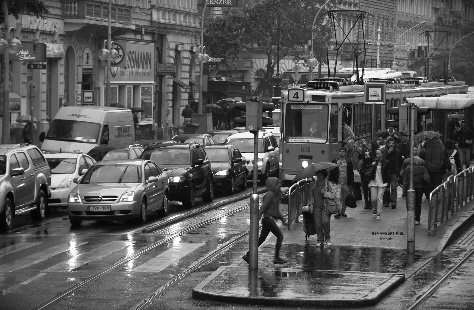 ... rainy day, Budapest