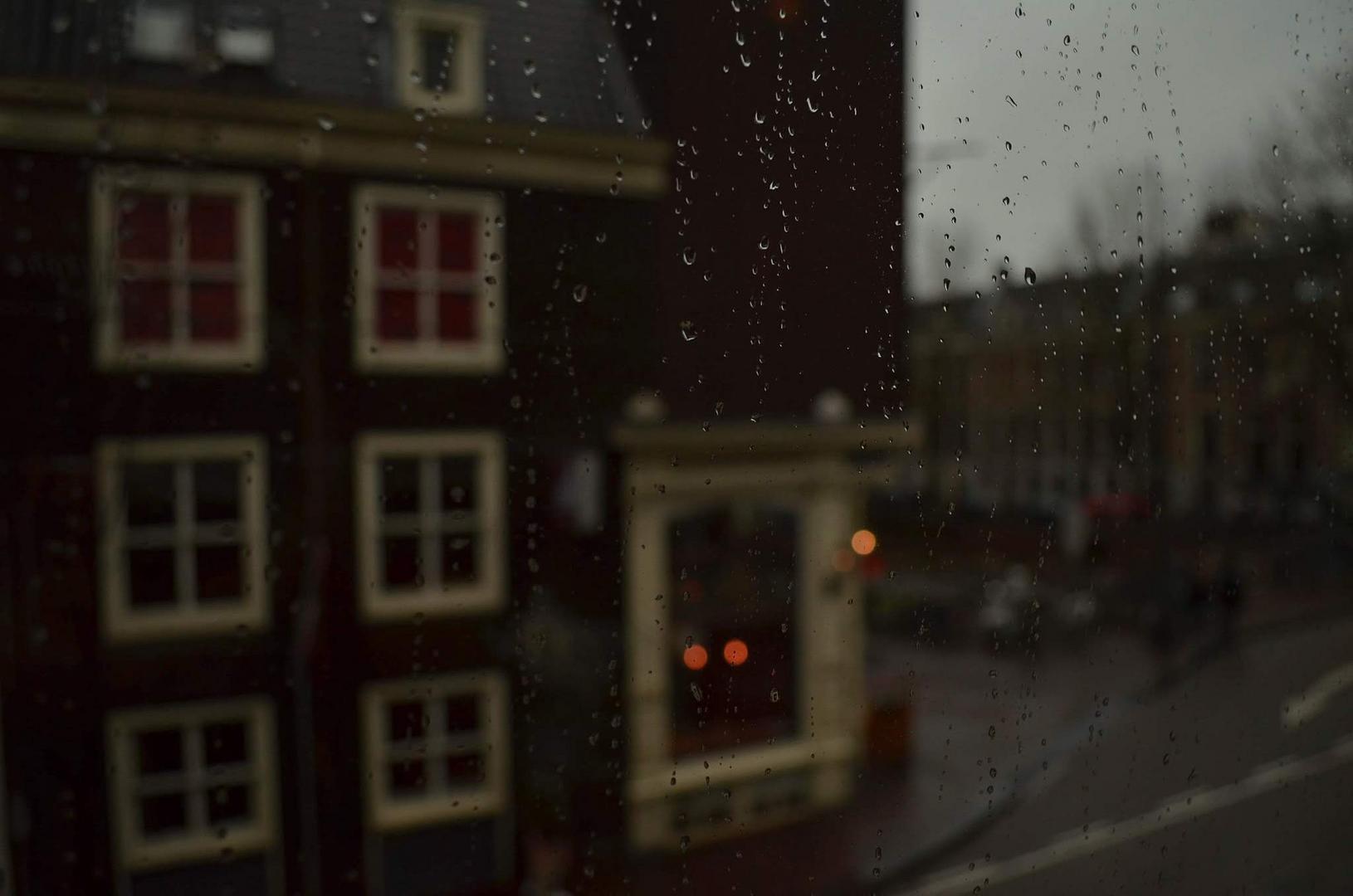 Rainy day in Amsterdam