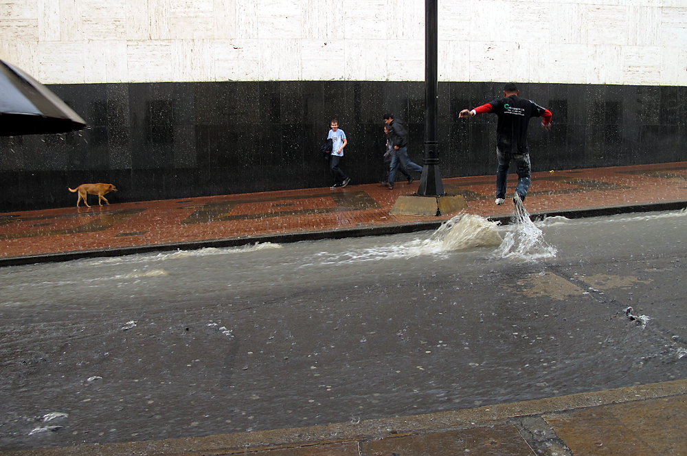 Rainy day in Bogota, 11.4.2012