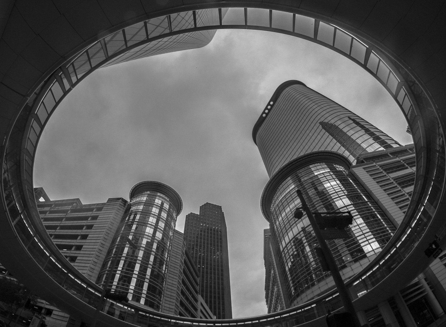 Rainy Day in downtown Houston photo & image usa, texas, houston