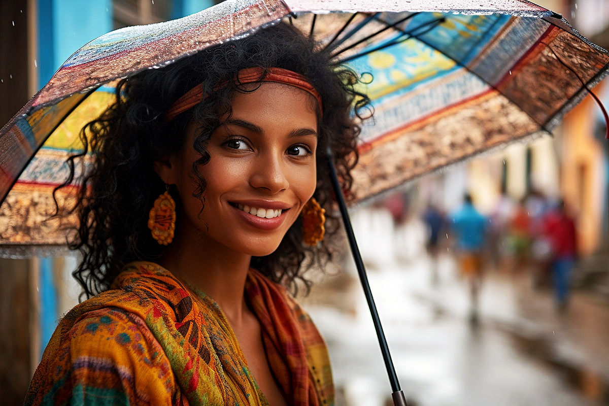 rainy day in Havanna