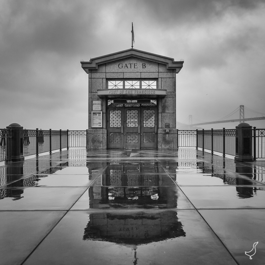 Rainy day in San Francisco