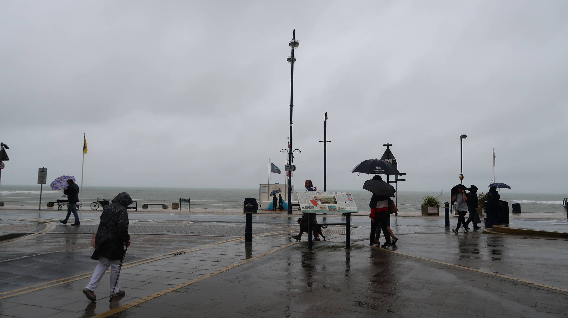 rainy day in Wales