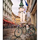 Rainy days in Bratislava