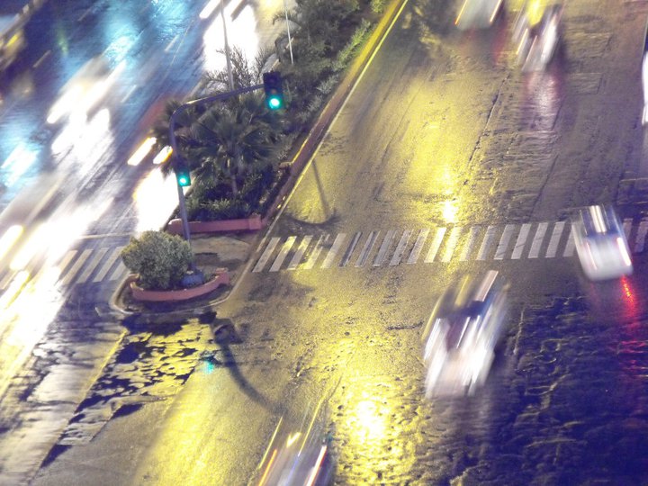 Rainy Night Roxas Boulevard