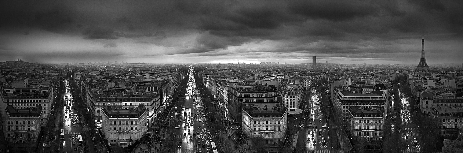 rainy paris