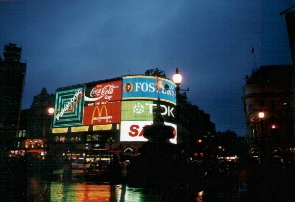 Rainy Piccadily Night