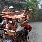 Rainy season in Carigara, Leyte, Philippines