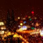 Rainy silhouette of the Cologne Cathedral 