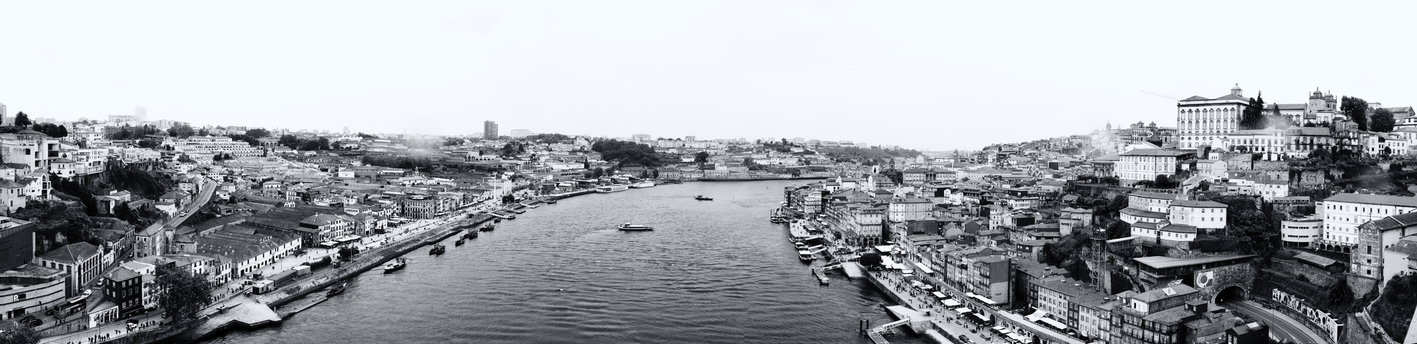 rainy summer day in Porto