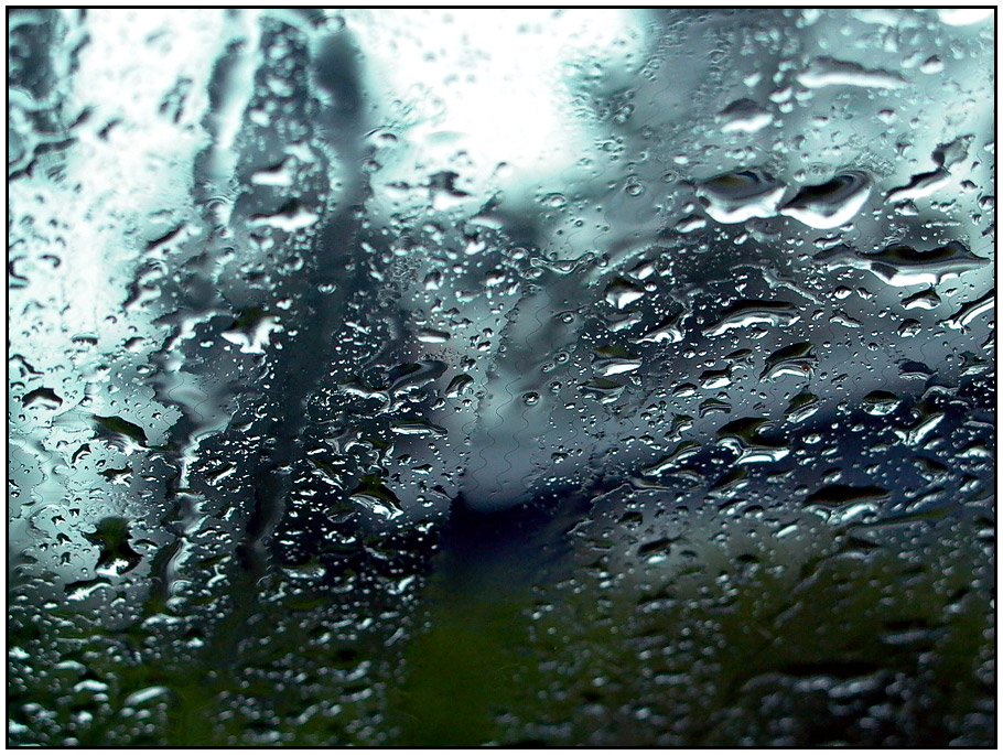 Rainy Summerday while DrivingMyCar von Klaus-Uwe Kühl