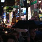 Rainy Times Square