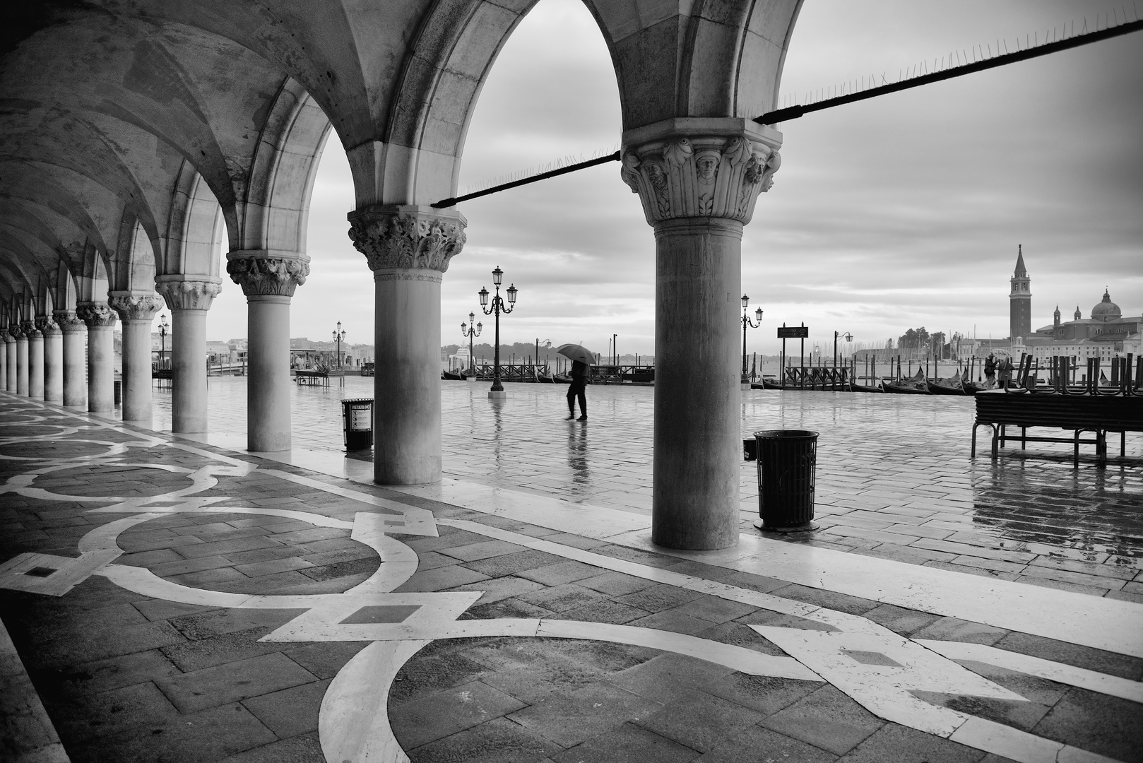 rainy venice