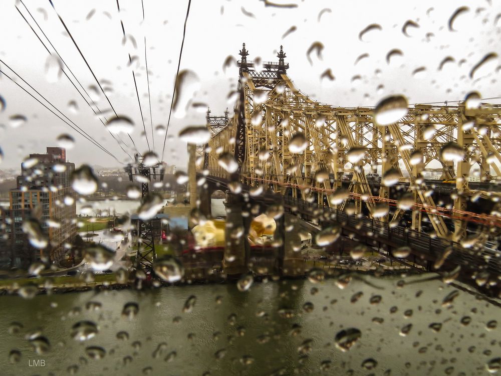 Rainy View to the Bridge