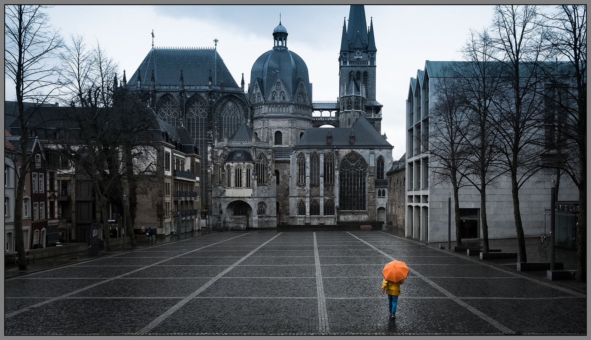 Rainy Weather in Aachen