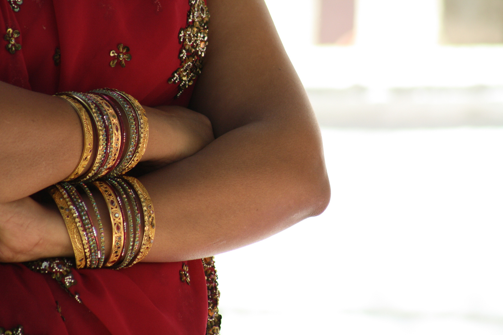 Rajasthan- Lady in Red