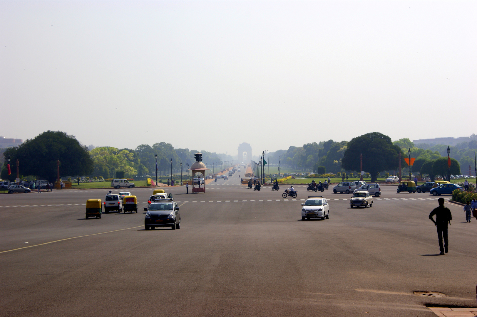 Rajpath, Prachtstrasse in Delhi