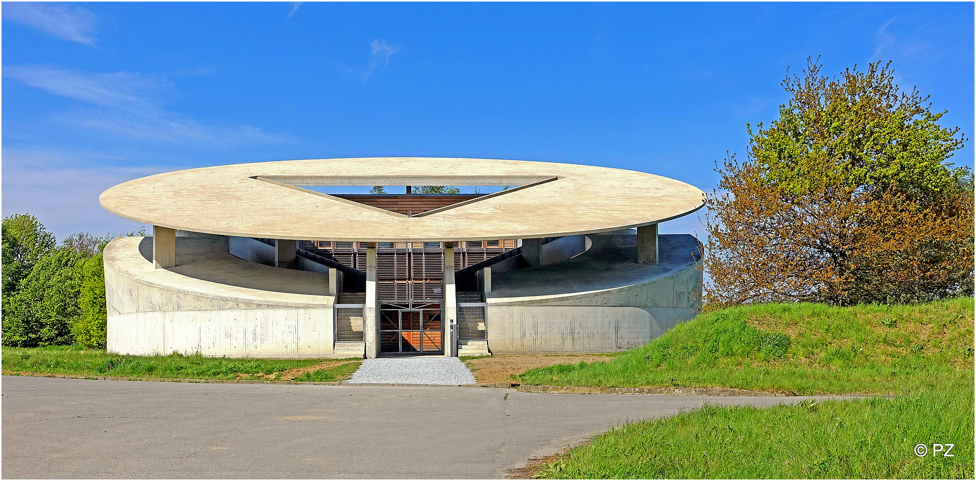 Raketenstation Hombroich in der Nähe von Holzheim bei Neuss ...