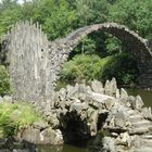 Rakotzbrücke aus der Nähe