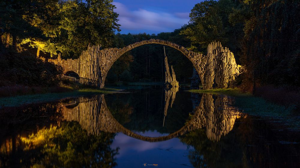 Rakotzbrücke - Die mystische Teufelsbrücke im Osten