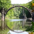 Rakotzbrücke im Azaleen- und Rhododendronpark Kromlau