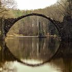 Rakotzbrücke im Frühjahr 