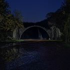 Rakotzbrücke im Herbst