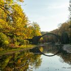 Rakotzbrücke im Herbst