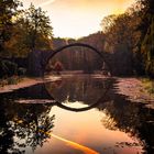 Rakotzbrücke im Herbst