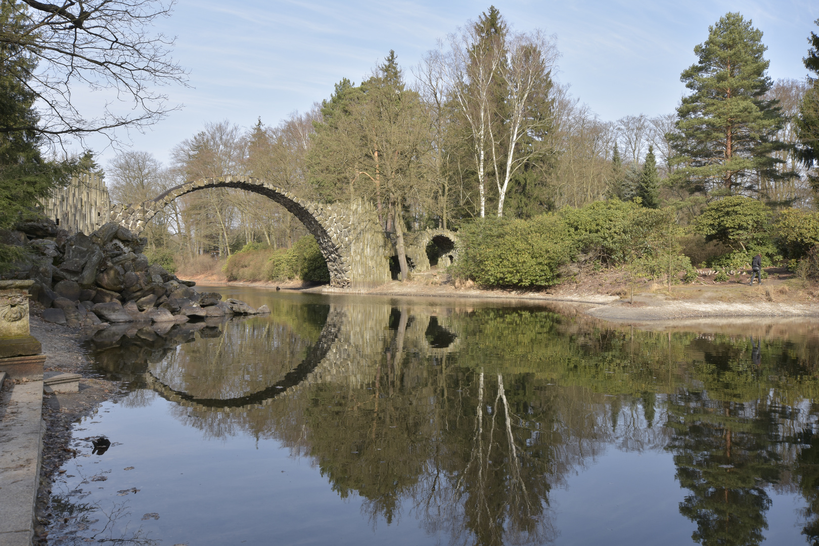 Rakotzbrücke im Kromlauer Park