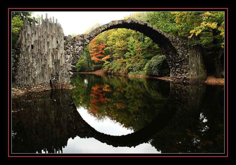 Rakotzbrücke im Kromlauer Park #2