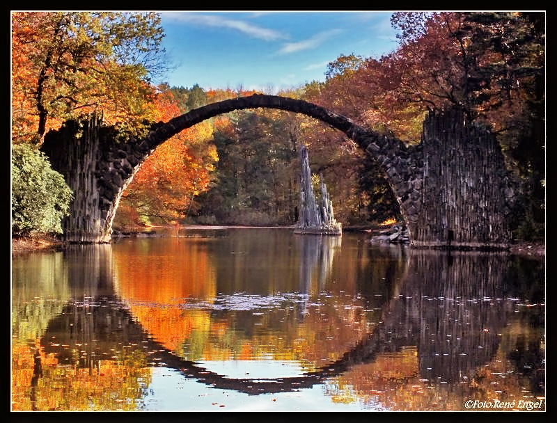 Rakotzbrücke im Kromlauer Park