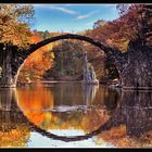 Rakotzbrücke im Kromlauer Park