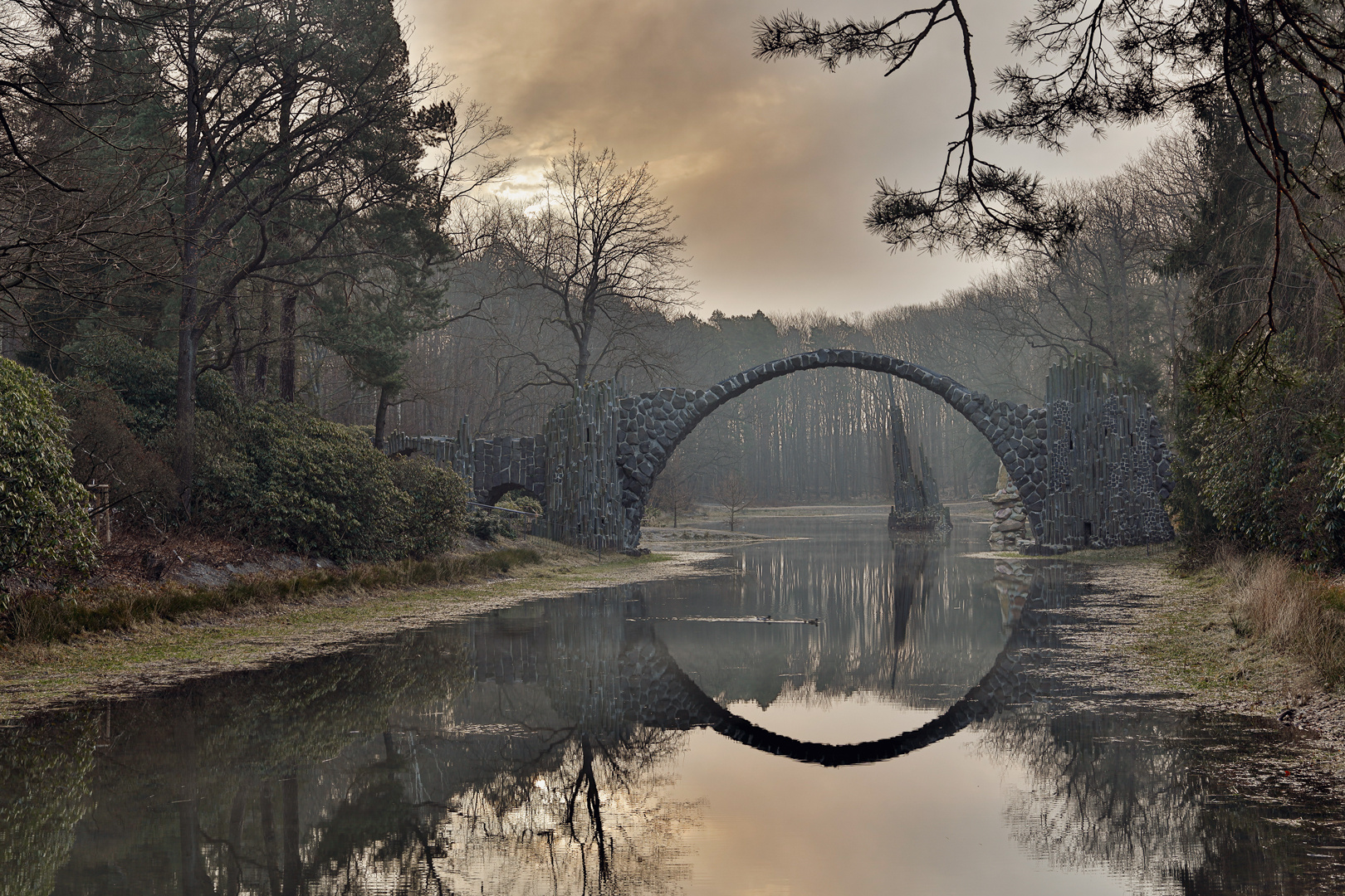 Rakotzbrücke im Kromlauer Park