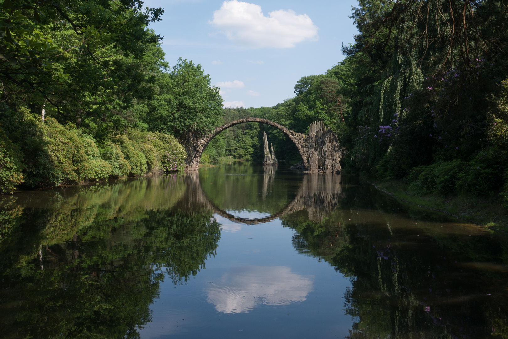 Rakotzbrücke im Kromlauer Park